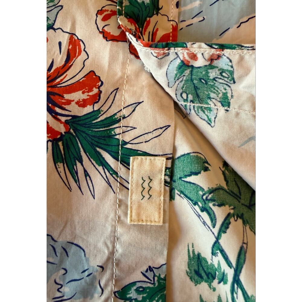 Bixby Nomad Men’s Casual Short Sleeve Shirt Tropical Design Size Med Reg Short - Picture 5 of 16